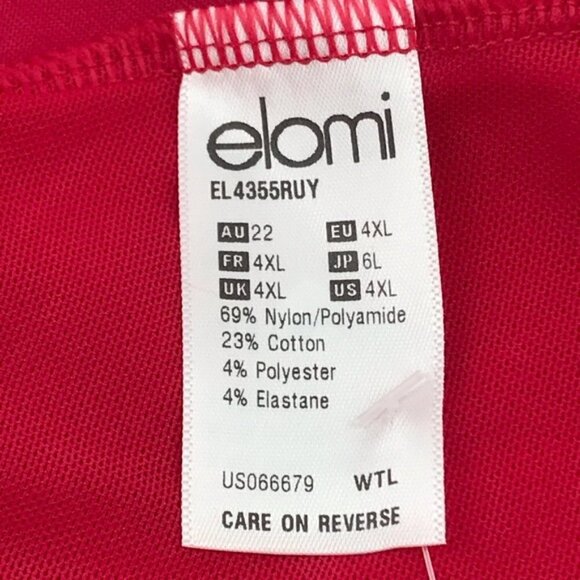 Elomi Sachi Brief Panty Ruby 4XL - Picture 8 of 12